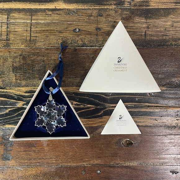 Swarovski Other - Swarovski 1996 Christmas ornament in box.  Rare.